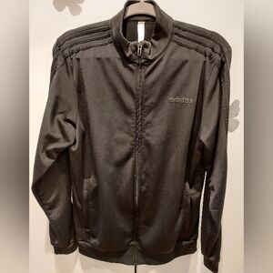 ⚫️ Mens Adidas black track jacket size Medium